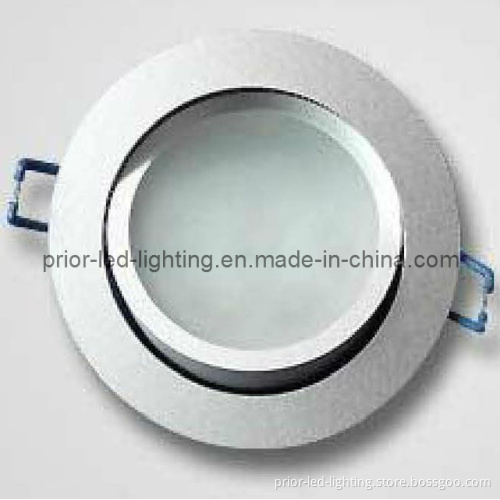 Glass LED Ceiling Light Round